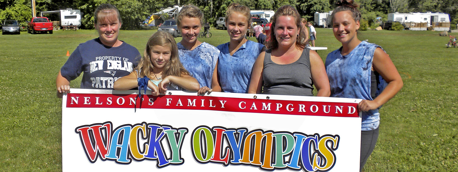 Wacky Olympics at Nelson’s Family Campground