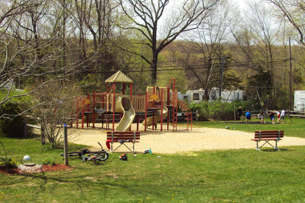Nelson's Campground kid's playground